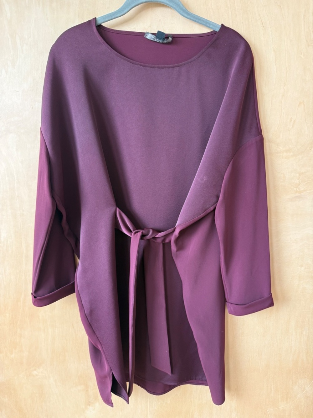 All Saints Tunic - Burgundy / Deep Purple - Size 4